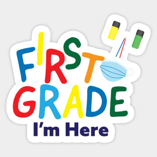 First Grade Back to school 2020 Sticker